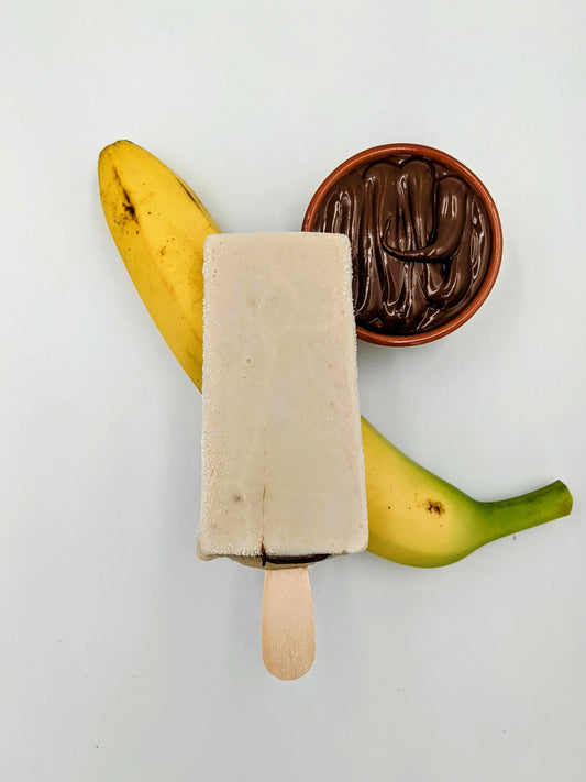 Banana Nutella Paleta